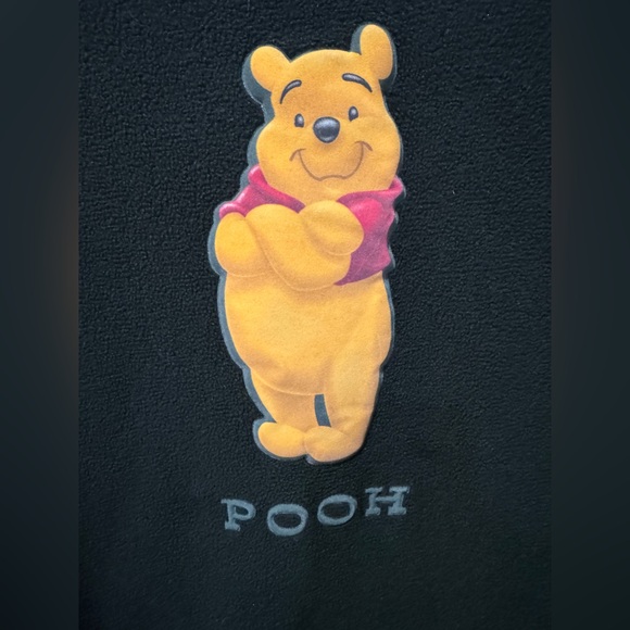 Green Winnie the Pooh Sweatshirt| The Disney Store| Vintage| Disneyland| - Picture 2 of 4